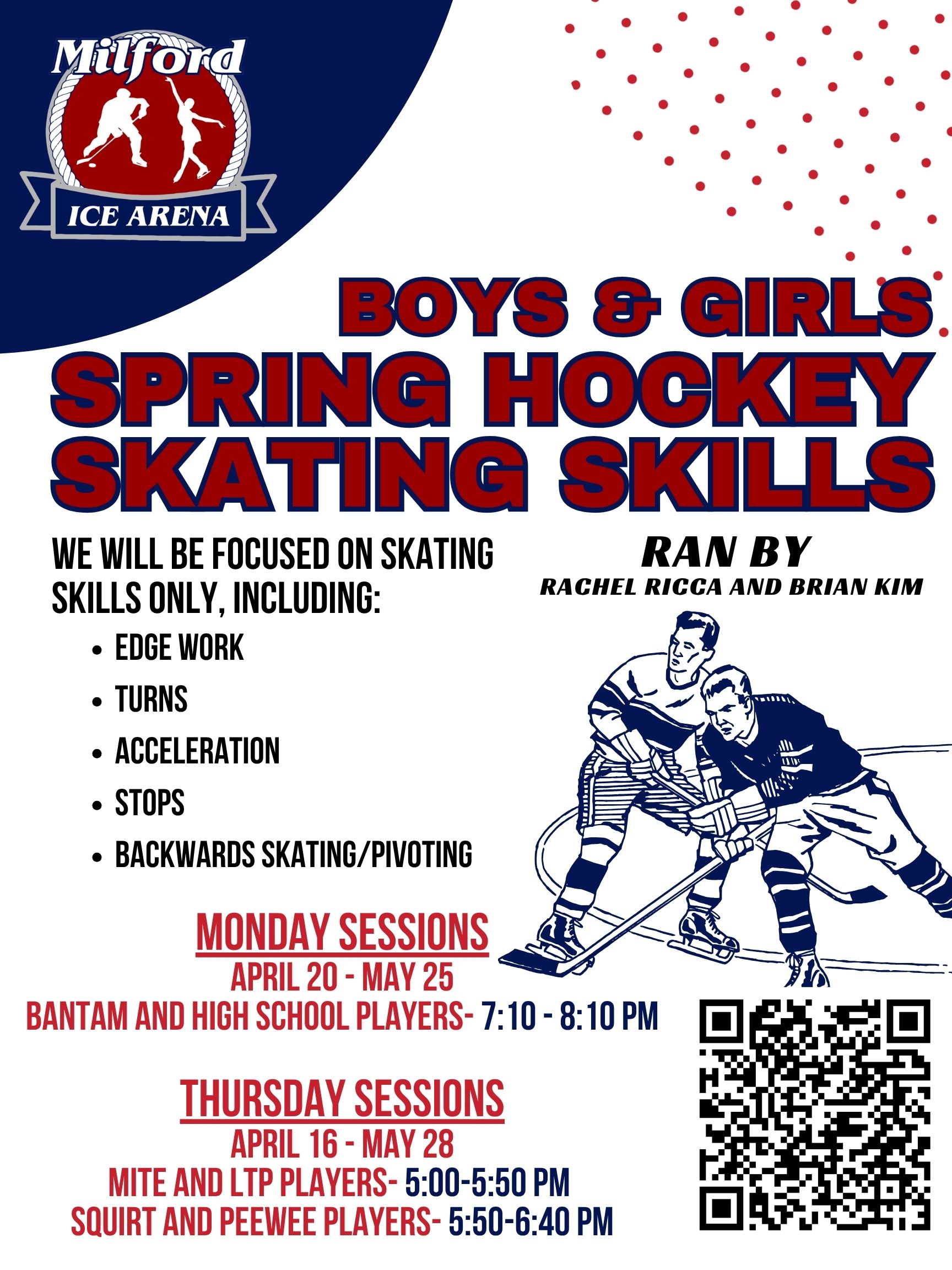 Spring Hockey Skating Skills