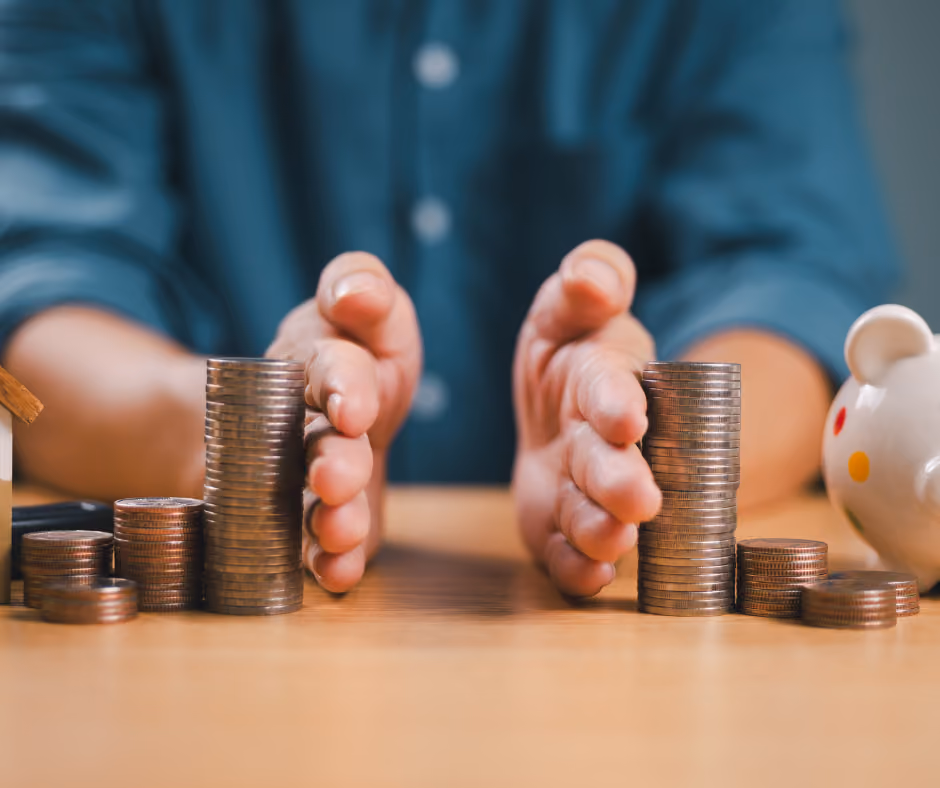 coins stacked on a desk - New Haven estate planning attorneys
