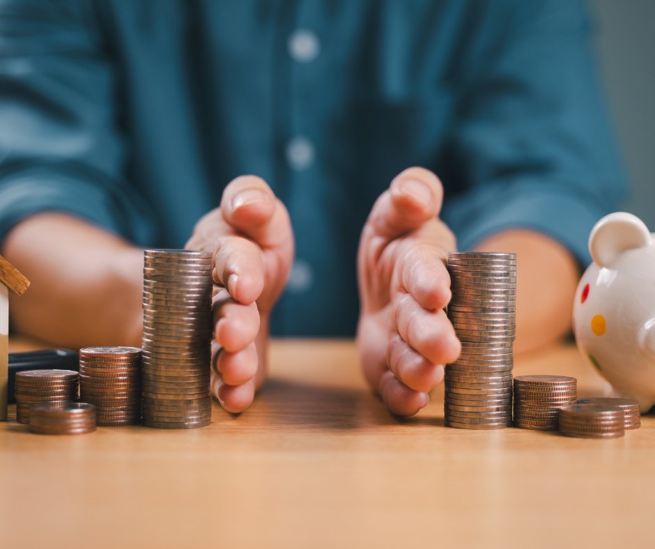coins stacked on a desk - New Haven estate planning attorneys