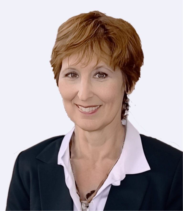 Our client Pam Burgess at Prequel.