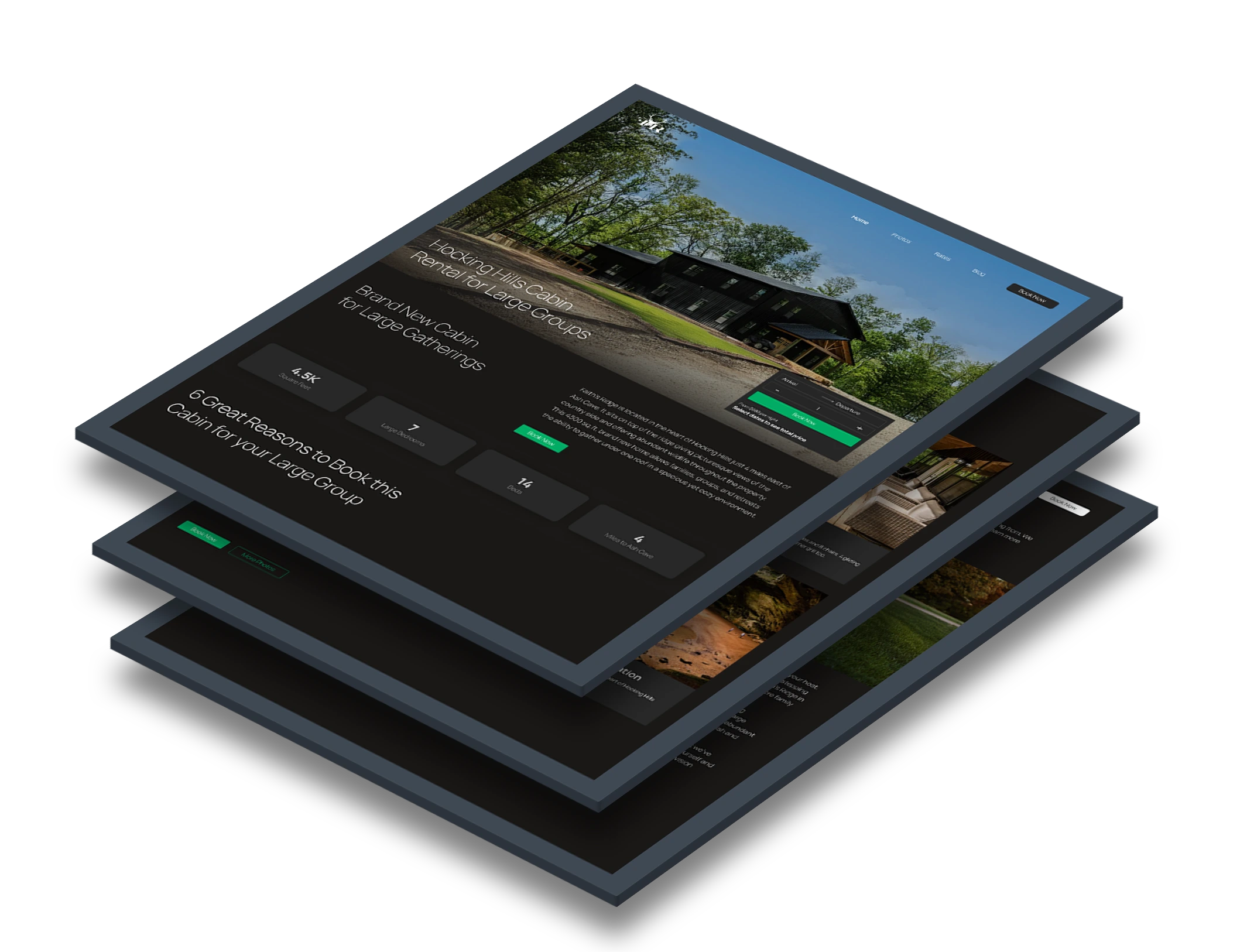 3d screenshots from Faith Ridge's website.