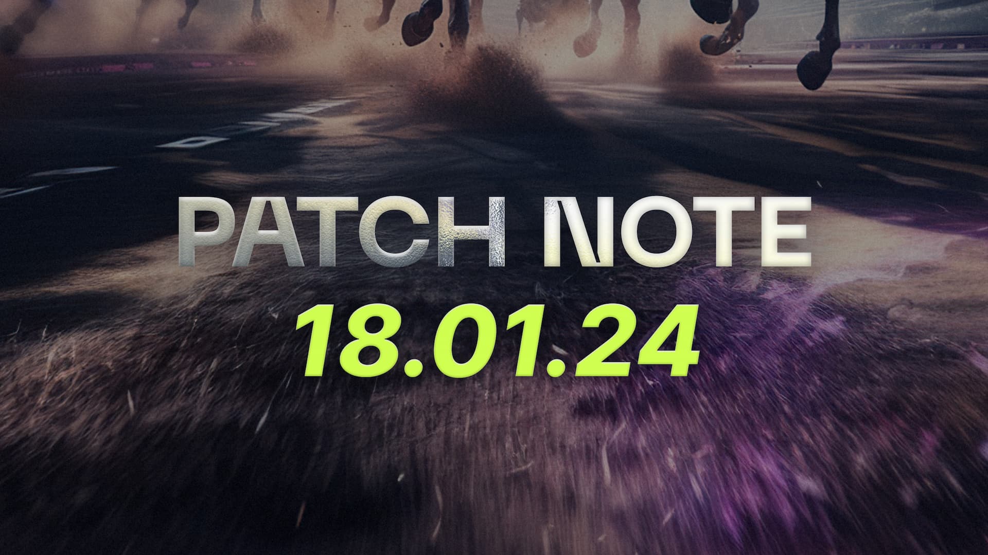 Patch Note du 18 janvier 2024