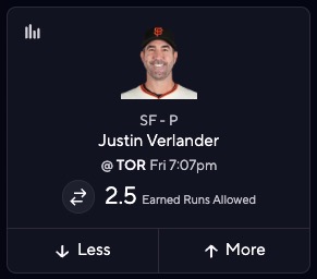 MLB DFS Picks Today - Justin Verlander