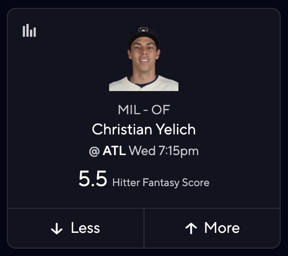 MLB DFS Picks Today - Christian Yelich