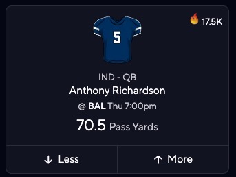 NFL Preseason Week 1 Picks for PrizePicks - Anthony Richardson