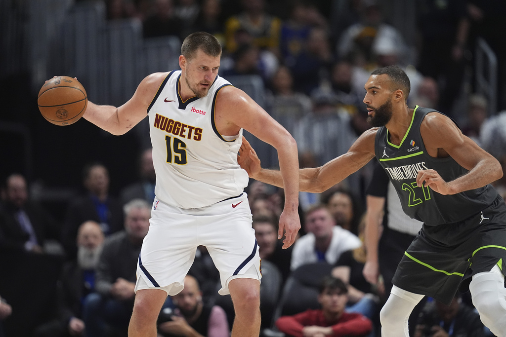 Nuggets C Nikola Jokic is among the fantasy basketball stars who highlight the NBA Christmas games schedule, in the Nuggets vs. Timberwolves game.