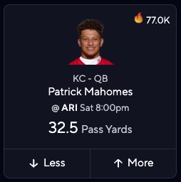 NFL DFS Picks for Preseason Week 1 - Patrick Mahomes