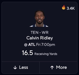 Titans vs. Falcons - NFL DFS Picks - Calvin Ridley
