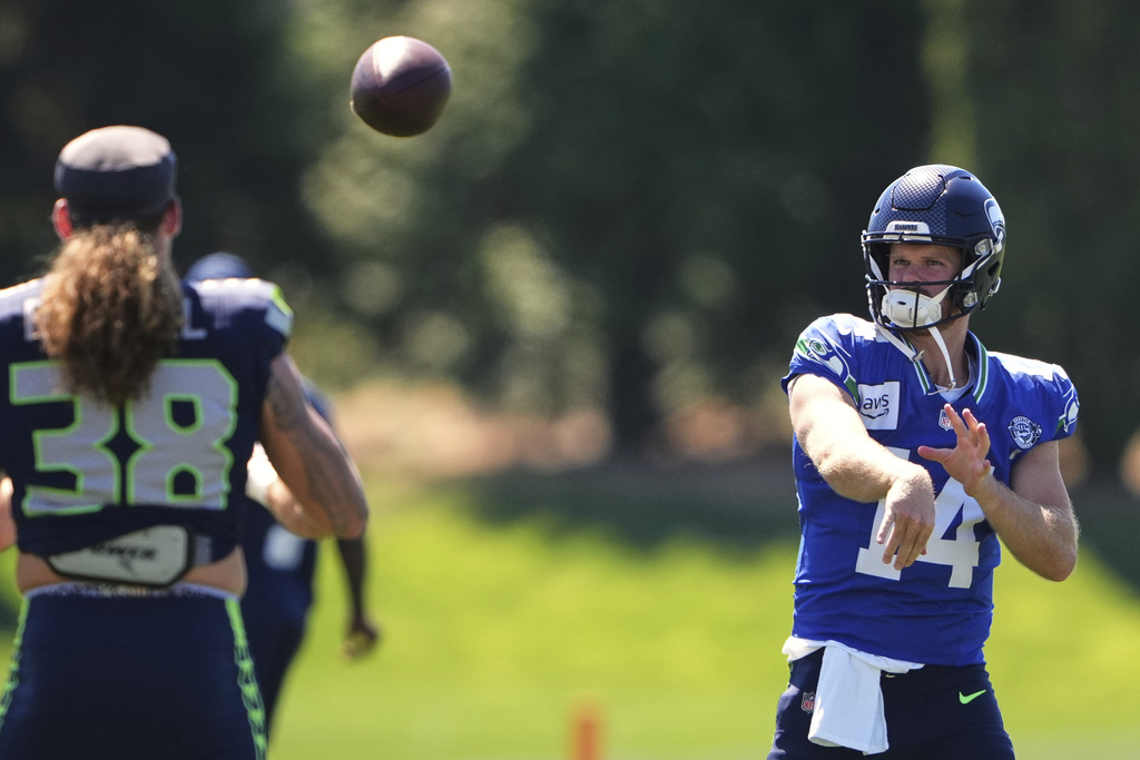 New Seahawks QB Sam Darnold will see his first game action in a Seattle uniform in NFL preseason Week 2 in the Chiefs vs. Seahawks game.