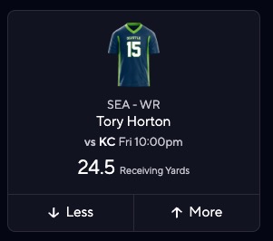 Chiefs vs. Seahawks Prediction - Tory Horton