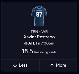 NFL DFS Preseason Week 2 Picks - Xavier Restrepo 