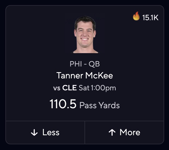 NFL DFS Picks - Tanner McKee