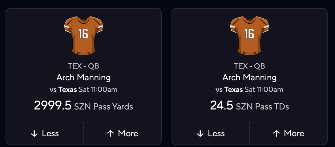 College Football QB Rankings - Arch Manning