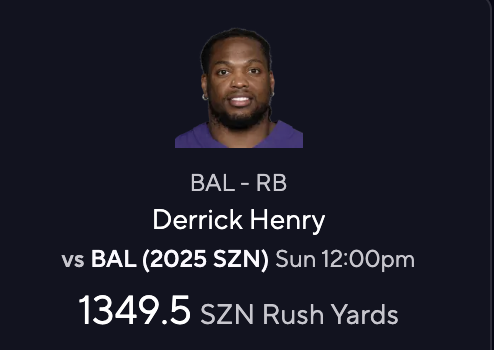 Derrick Henry Projections for Fantasy Football