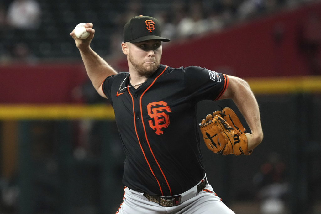 Giants P Landen Roupp takes the mound Wednesday in Giants vs. Padres.