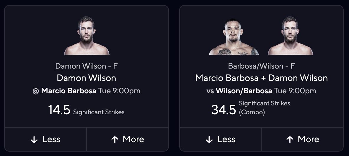Marcio Barbosa vs. Damon Wilson Prediction
