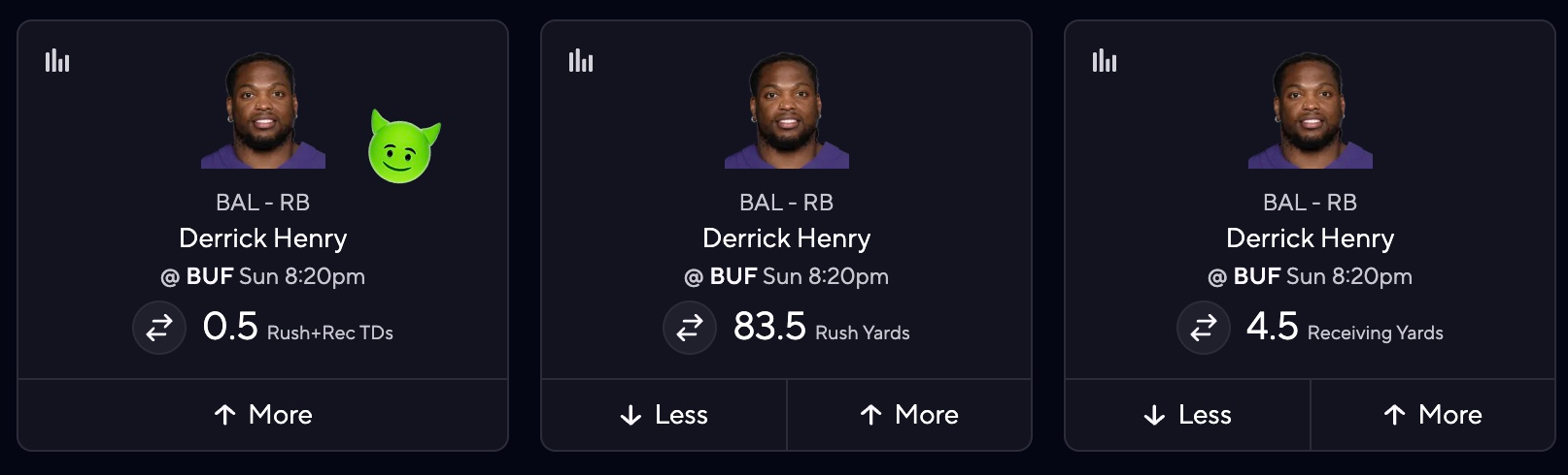 Ravens RB Derrick Henry