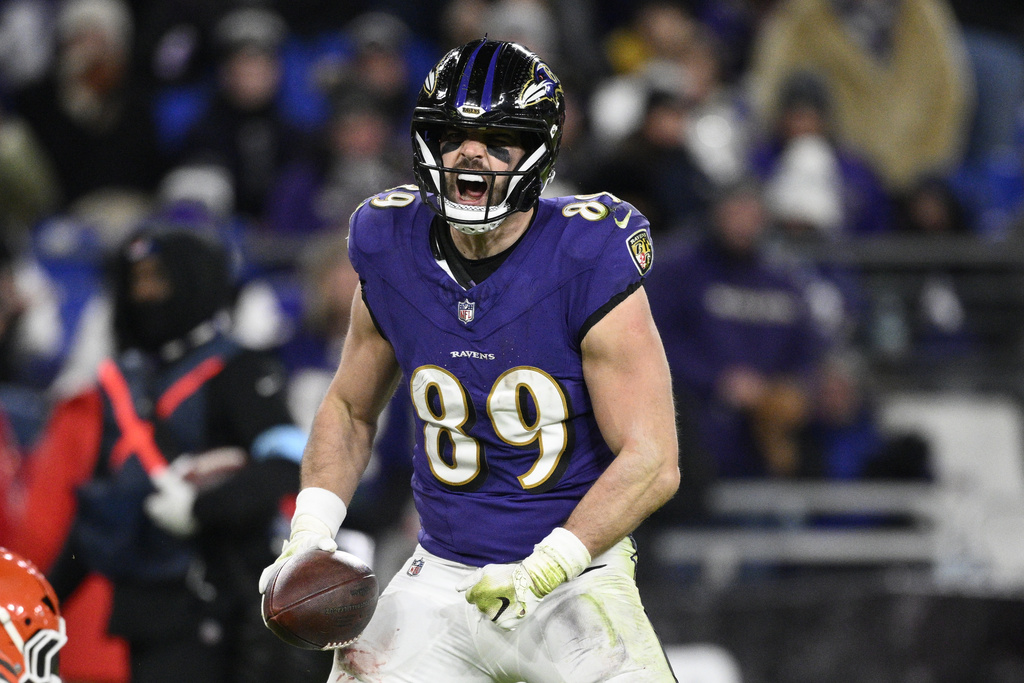 Ravens TE Mark Andrew is a top TD scorer pick for Ravens vs. Bills on Sunday Night Football in Week 1.