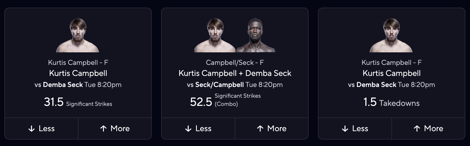 Campbell vs. Seck Prediction