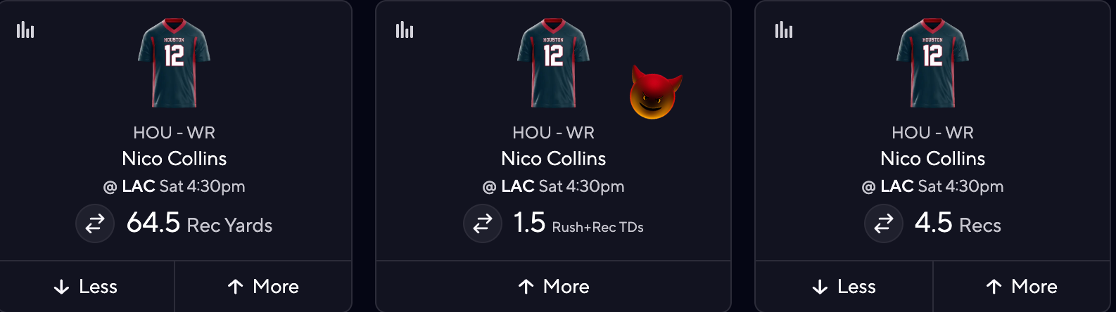 Nico Collins Pick