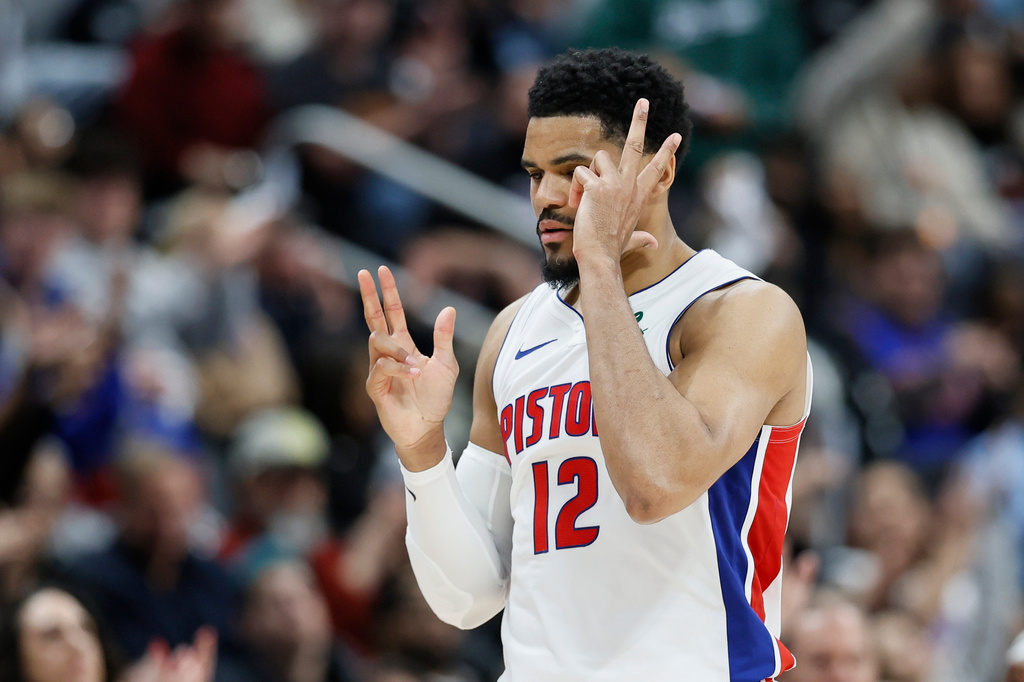 Detroit Pistons PF Tobias Harris during a game against the Orlando Magic.