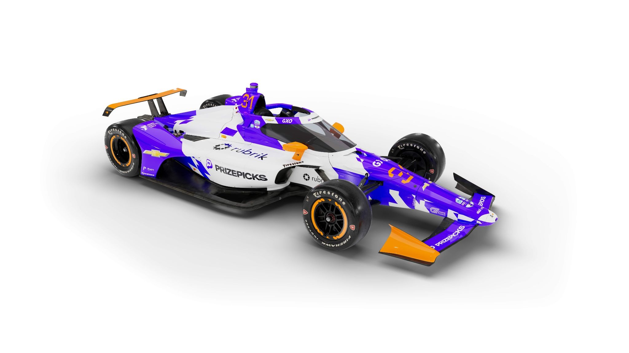 PrizePicks Arrow McLaren IndyCar for Indy 500