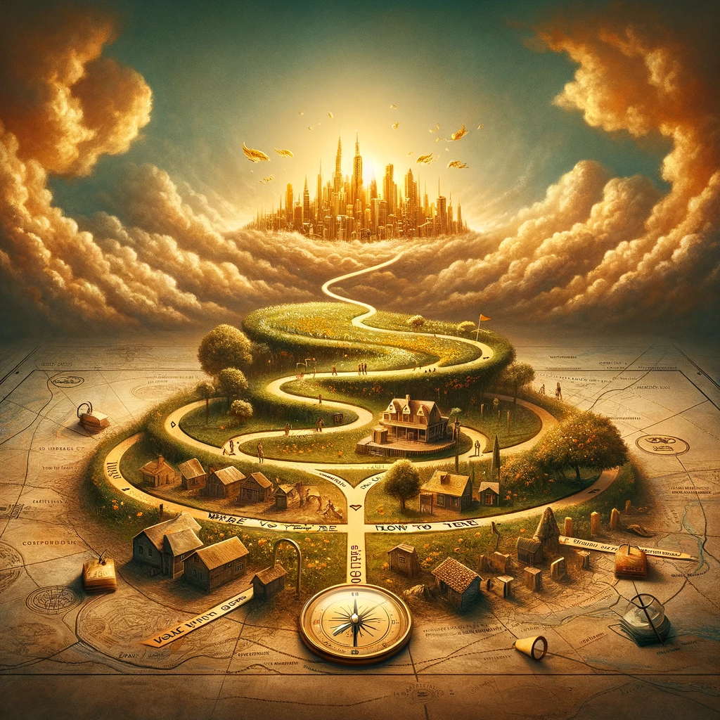 The path to success by understanding where you are, where you're going and where you want to be