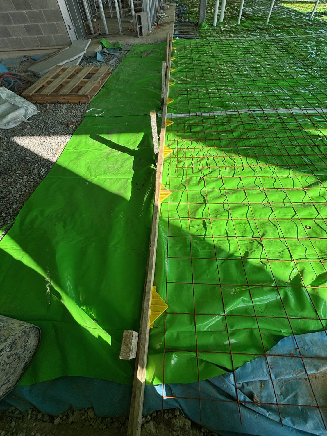 Top of the Sipp Phase 2 Construction - Back Nine Golf Simulator - December 12, 2023