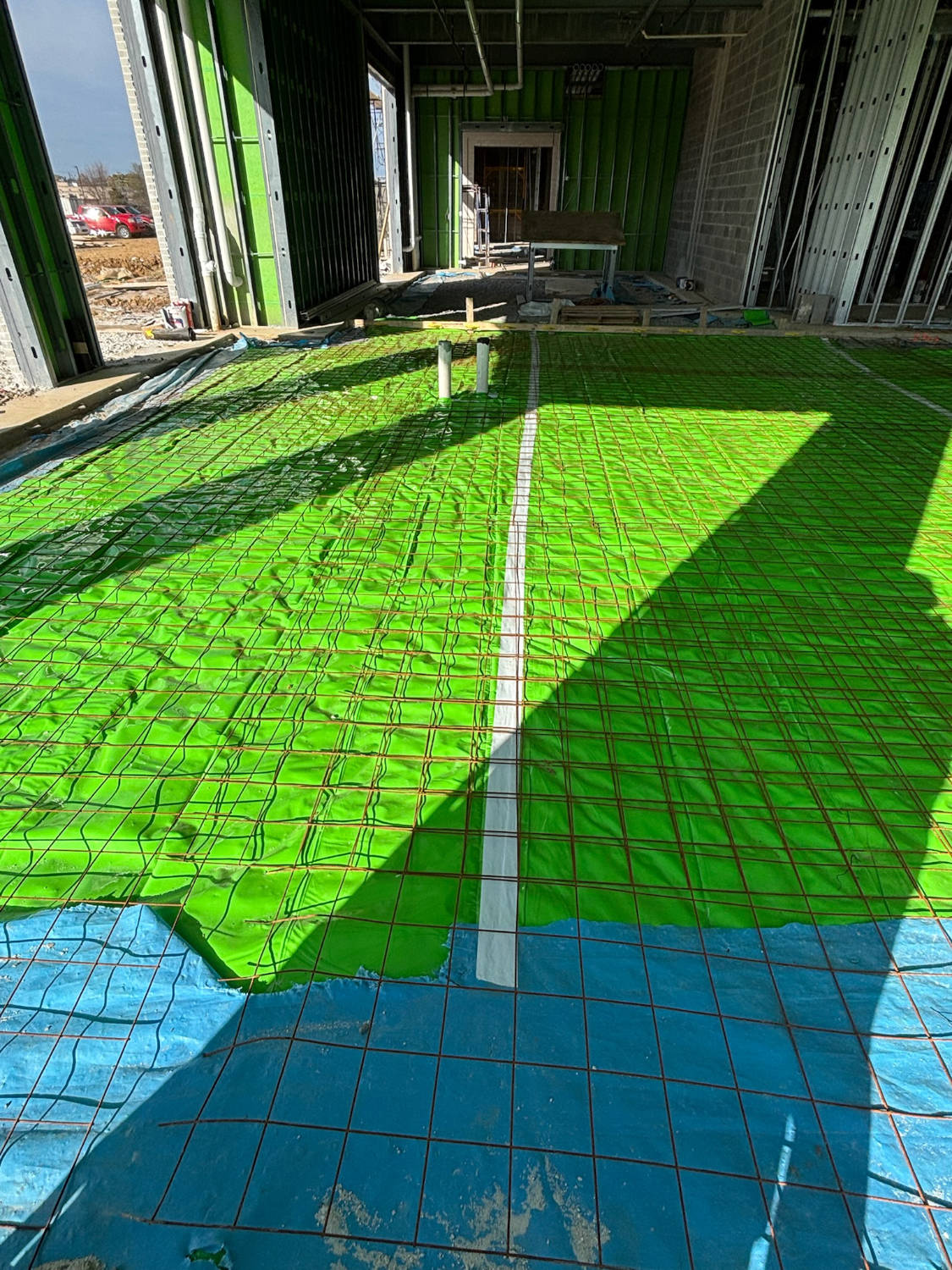 Top of the Sipp Phase 2 Construction - Back Nine Golf Simulator - December 12, 2023