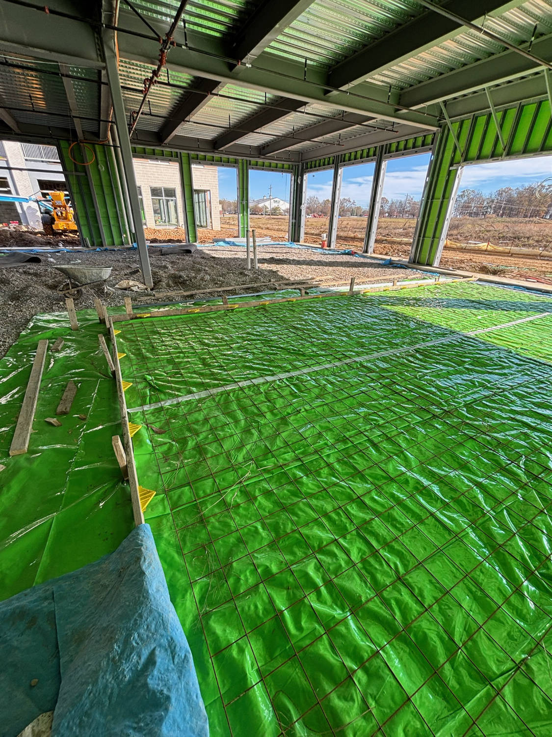 Top of the Sipp Phase 2 Construction - Back Nine Golf Simulator - December 12, 2023