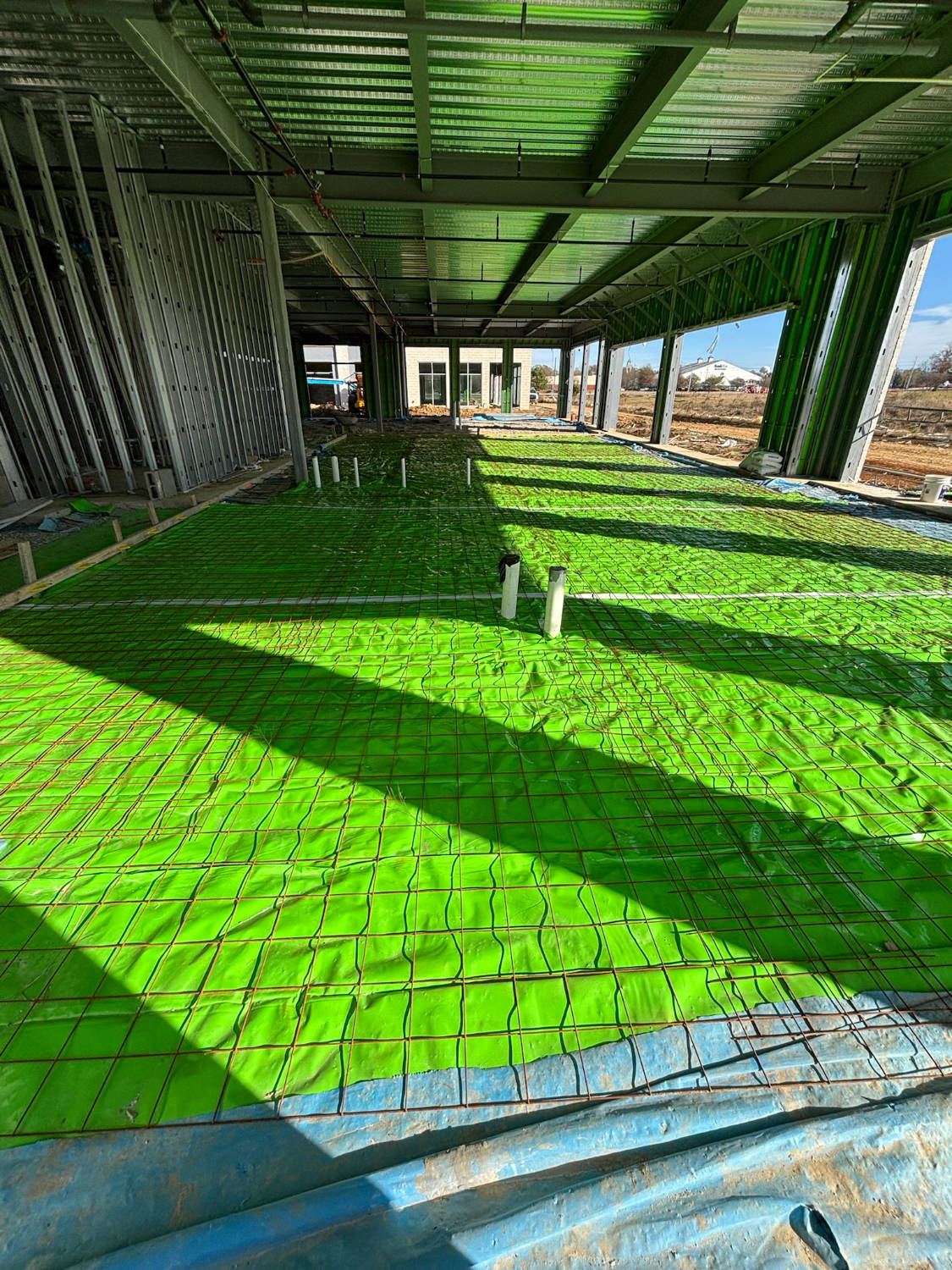 Top of the Sipp Phase 2 Construction - Back Nine Golf Simulator - December 12, 2023