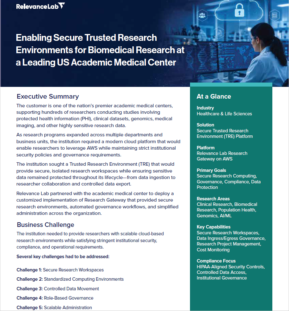 Healthcare Research Case Study cover