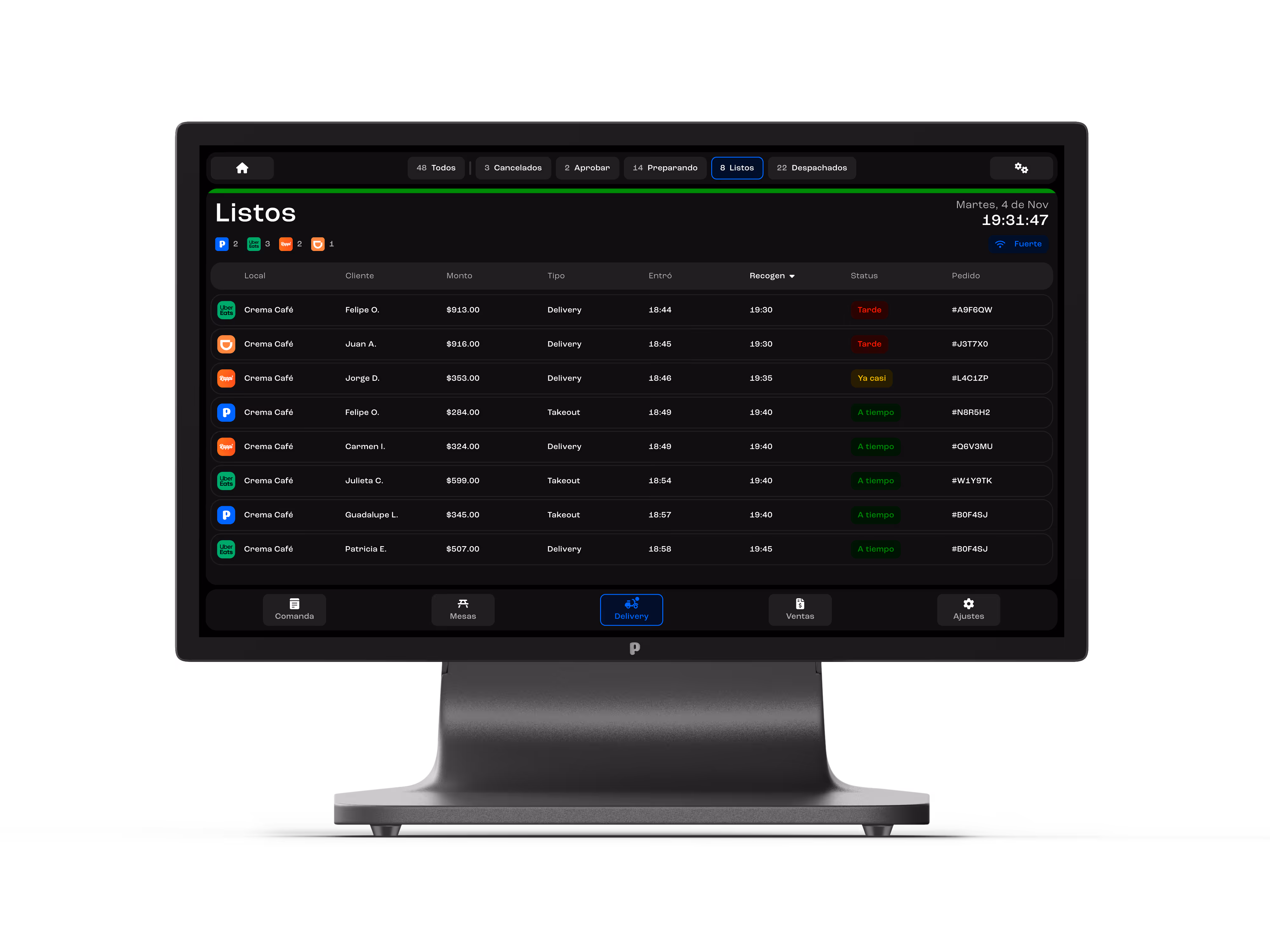 Delivery para restaurante