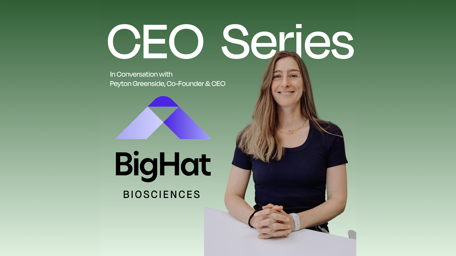 CEO Series | BigHat Biosciences: Building the zero latency lab for AI drug discovery