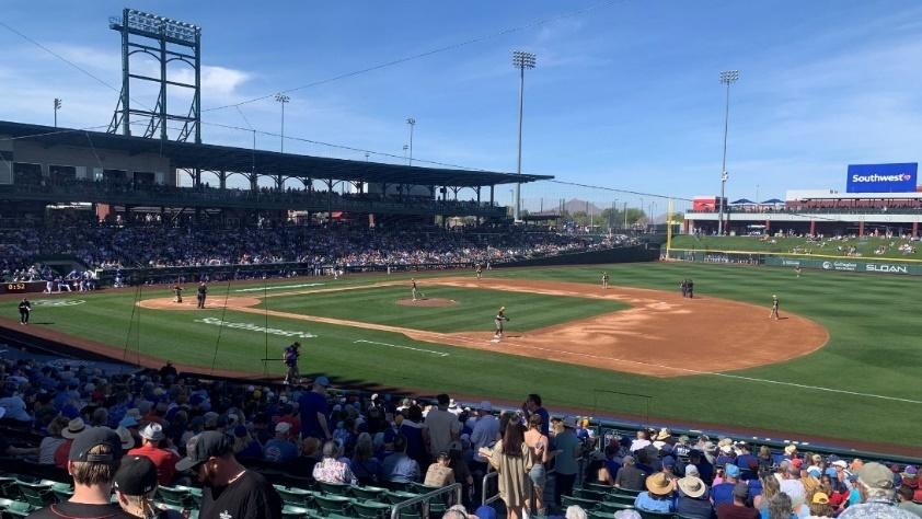 San Diego Padres fans flock to Arizona for spring training - Axios San Diego