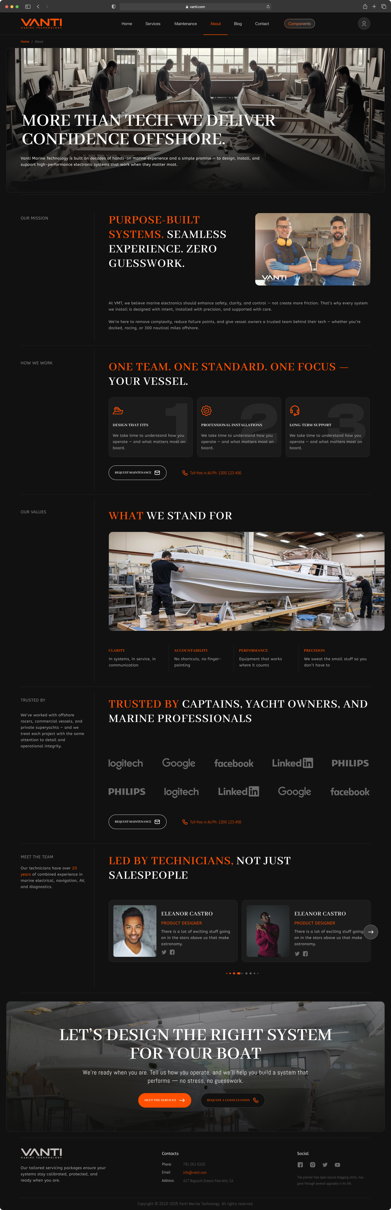 A screenshot of web page