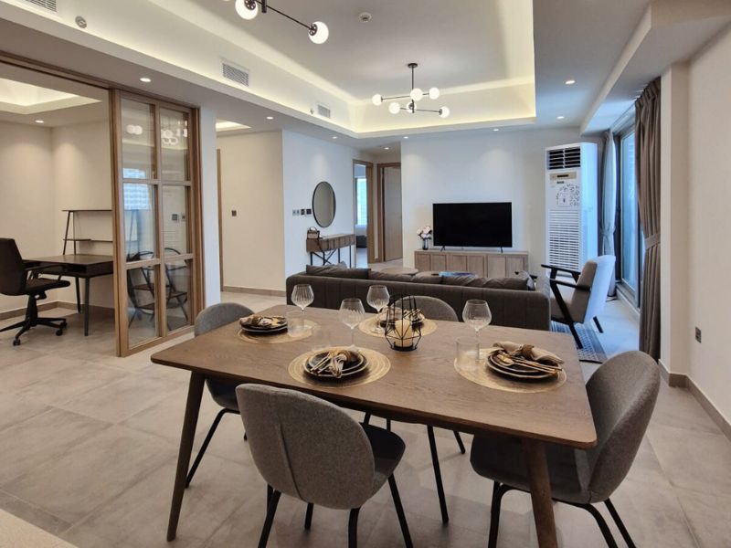 Fully Furnished | 2 Bed + Study | High Floor 