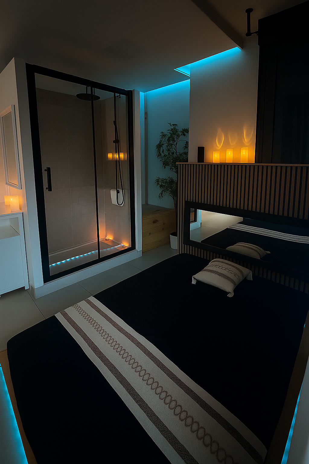 Sala de masajes eróticos en Fuengirola con ambiente relajante