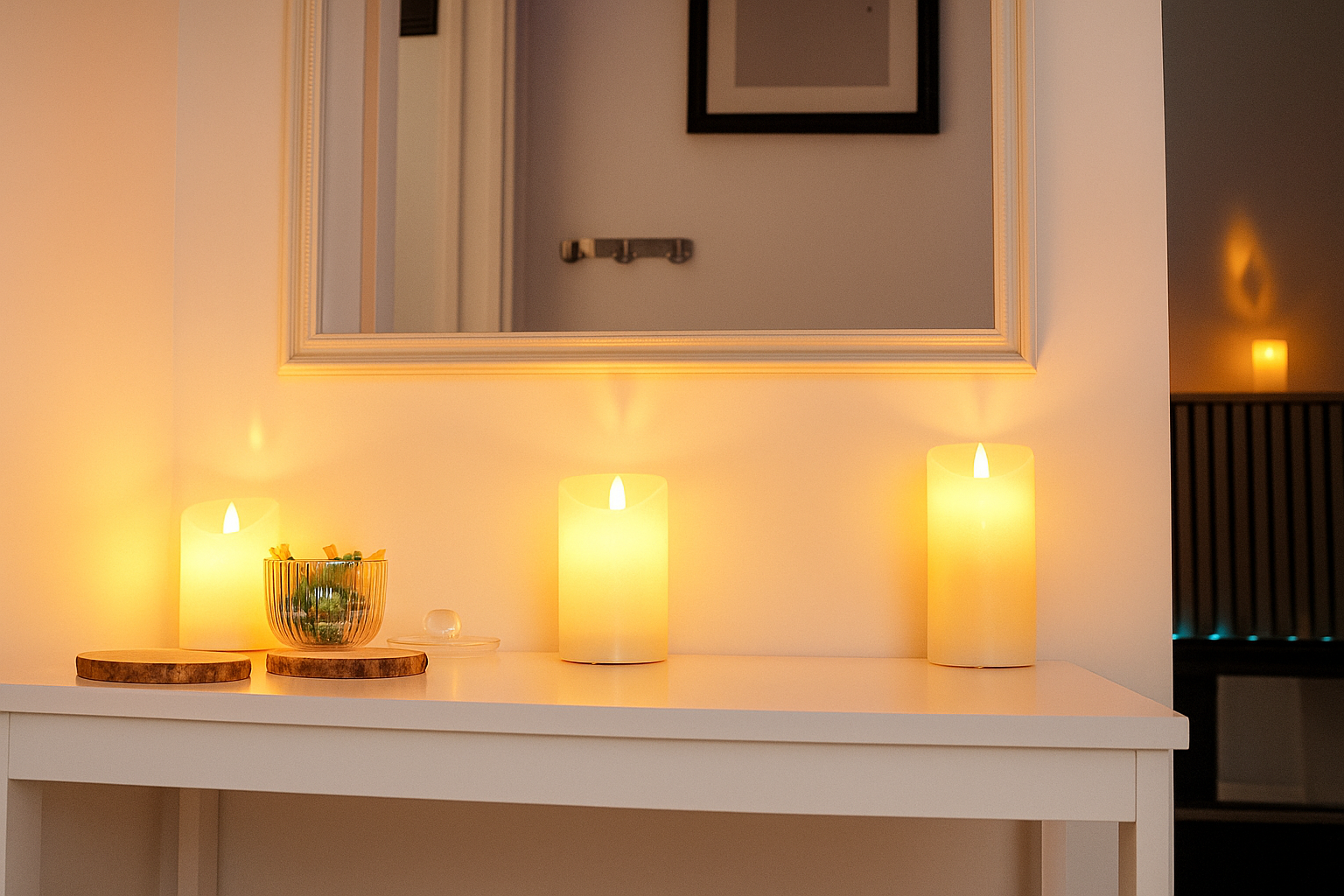 Detalle de masaje tántrico en Tantric Paradise Fuengirola, ambiente íntimo