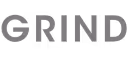 GRIND brand logo in bold uppercase letters.
