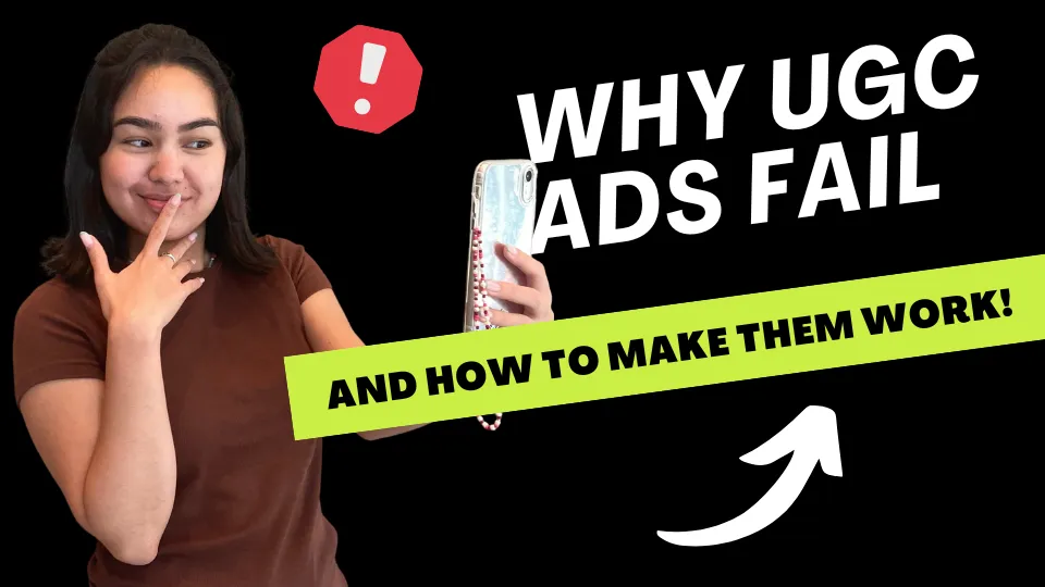 Ever felt your UGC lacked that spark? It might be due to these common mistakes. From dragging pacing to missing out on powerful storylines, we're breaking down the pitfalls you need to avoid (including a cheat sheet full of powerful hooks and CTAs!).