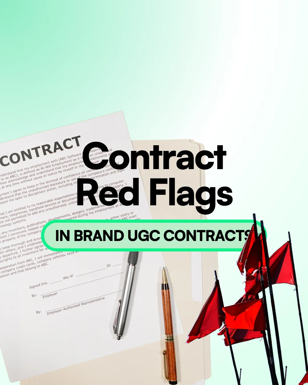 Discover essential tips for UGC creators on navigating brand contracts, identifying red flags like unlimited revisions, and ensuring your creative rights are protected. Learn how to spot and avoid clauses that could limit your creative control and financial compensation.