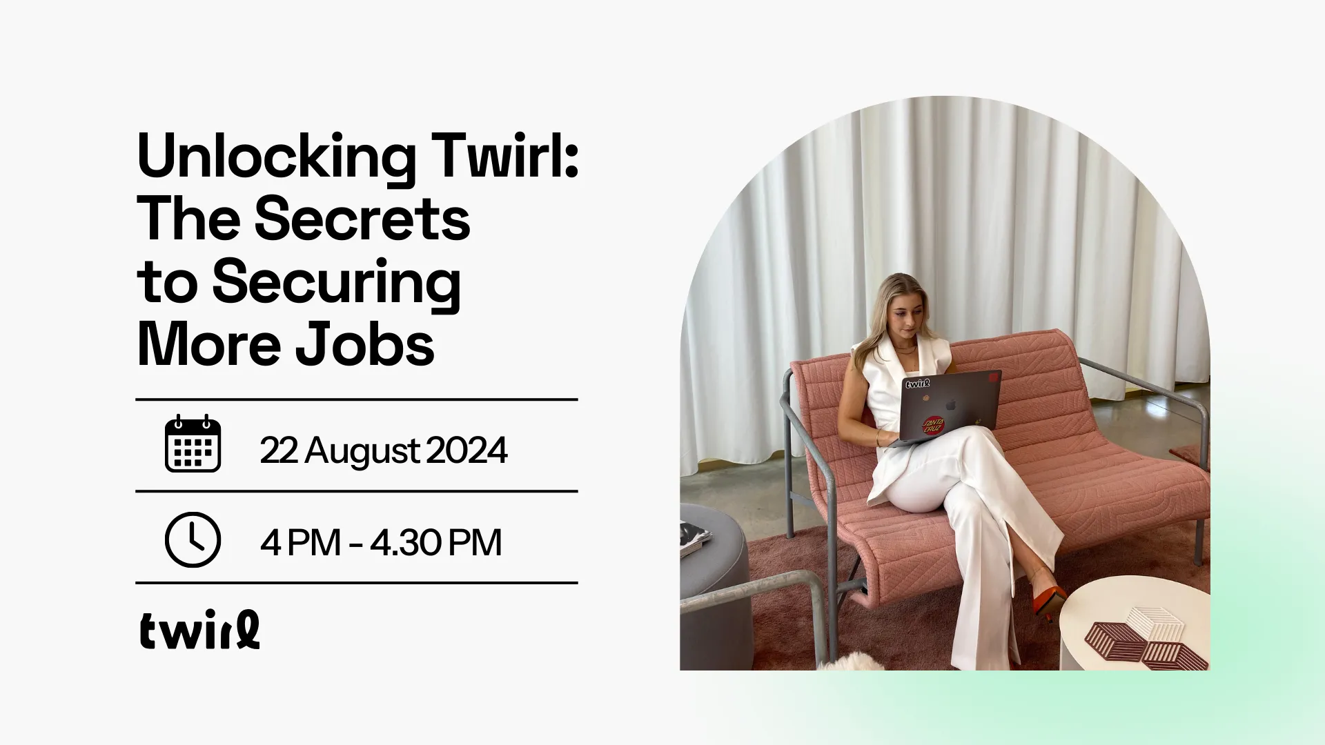 Ready to take your UGC creator journey to the next level but not sure how to make the most of Twirl’s platform? Whether you're just starting out or looking to sharpen your skills, this webinar is here to guide you.