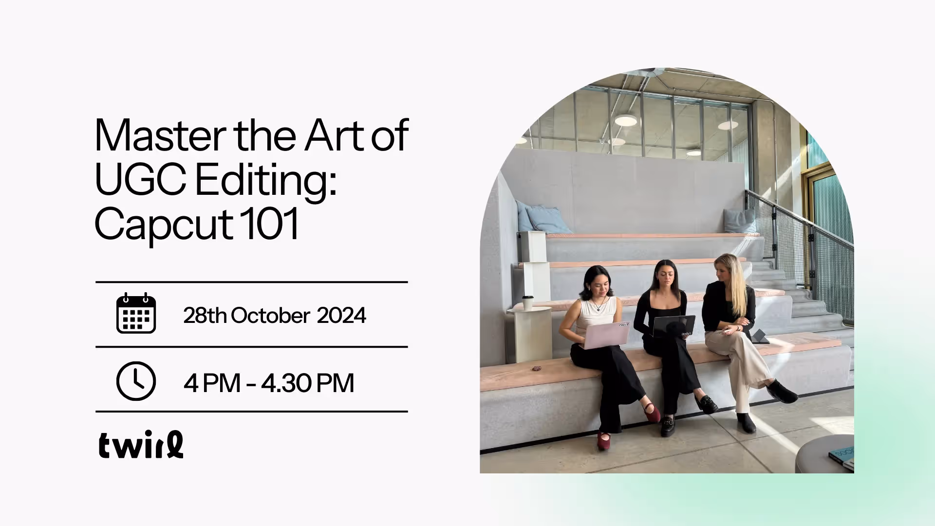 Ready to enhance your UGC content and stand out in the creator marketplace? Whether you're new to editing or looking to sharpen your skills, this webinar has something for everyone.