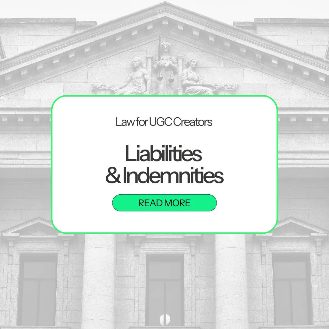 Before signing with a brand, understand the fine print about liabilities and indemnities to protect yourself from unexpected financial and legal burdens. Stay creative and protected! 🌟💪
