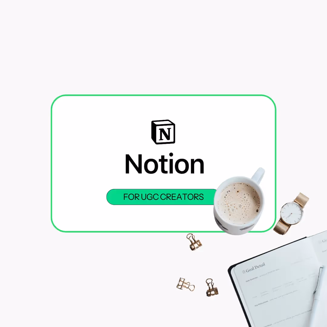 Discover how Notion can revolutionize your UGC workflow by centralizing project management, tracking sales, and organizing content efficiently. Boost your productivity and streamline your tasks with our comprehensive guide!