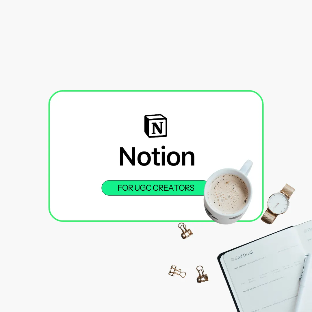 Discover how Notion can revolutionize your UGC workflow by centralizing project management, tracking sales, and organizing content efficiently. Boost your productivity and streamline your tasks with our comprehensive guide!