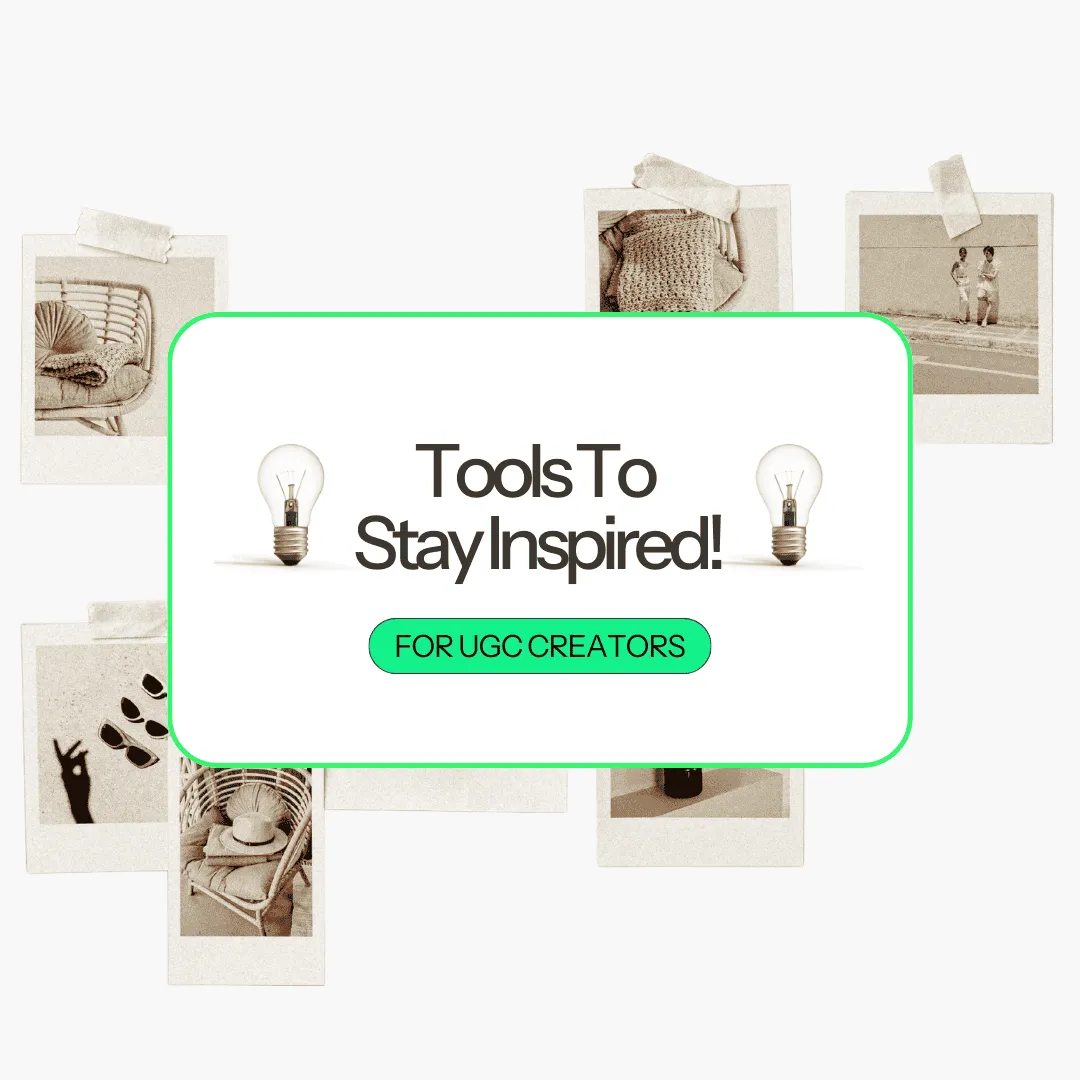 Discover the top tools and strategies every UGC creator needs to stay ahead of the curve and keep their content fresh and engaging. From Meta Ad Library to TikTok Creative Center, elevate your creativity and maximise your impact!