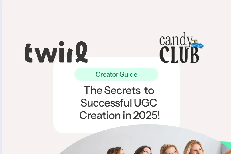 For creators: Elevate your UGC game and thrive in 2025: This free guide is packed with everything you need to create content that connects, inspires, and converts. Whether you're just starting out or an experienced creator, these strategies, tips, and tools will help you stay ahead of the curve.