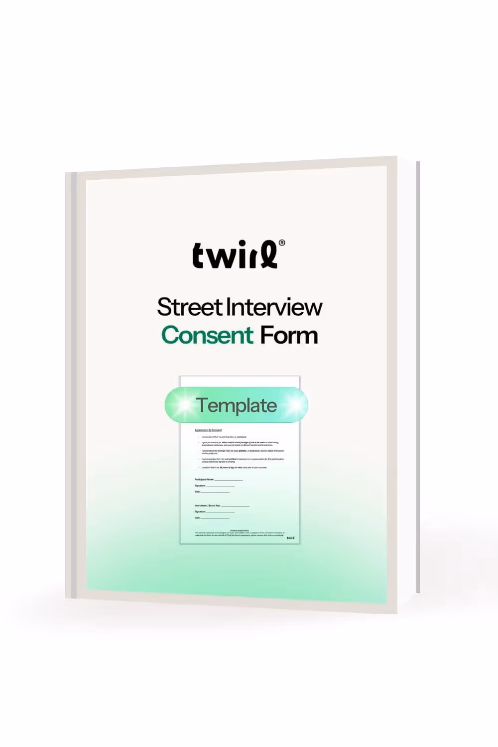 Street interviews are a social media favourite. But before you hit record, make sure you’ve got the right permissions in place. This simple, brand-friendly consent form covers all the basics so you can create, post, and promote with confidence.